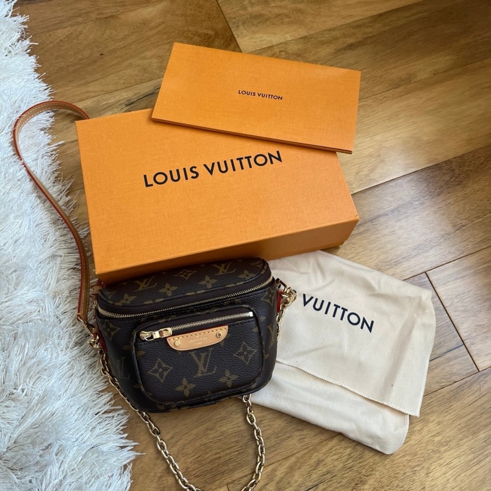 Louis Vuitton Brown Mini Bumbag